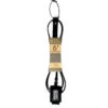 7" SLATER DESIGNS REGULAR SURFBOARD LEASH (Black/Black, 7'0")(SW) -Dakine Shop 41uRnE rWPL 00889.1679681233