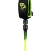 CREATURES LITE 6 BLACK LIME (LLI21006BKLI) -Dakine Shop LITE 6 BLACK LIME USA ONLY CREATURES OF LEISURE surfboard leash 00844.1614800196