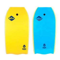 40" SOFTECH VOODOO YELLOW/NEON BLU BODYBOARD (VODO-YNB-040)