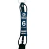 OAM 6'0 COMP MISSION ULTRALIGHT LEASH -Dakine Shop oam mission leash 6 comp black front 80849.1675878685